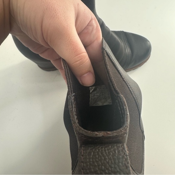 Ugg Pax Wedge Boot Stout Size 7.5 Womens Winter Fall Boot Brown Leather - Picture 6 of 6